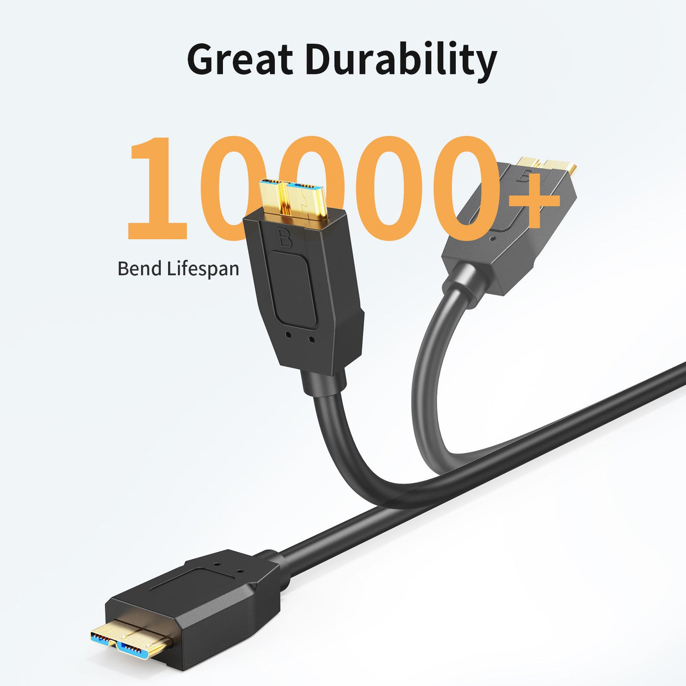usb c micro 3.1 b cable durable