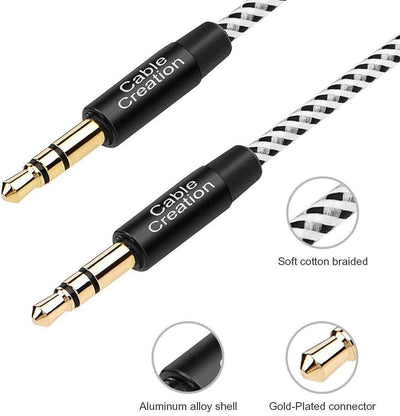 What is the use of the 3.5mm Stereo Aux Cable？