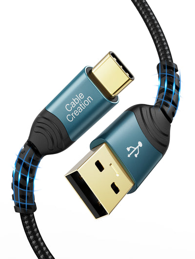 braided USB to USB-C Charging Cable