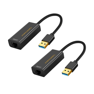 2-Pack USB 3.0 to Ethernet Adapter-1Gbps