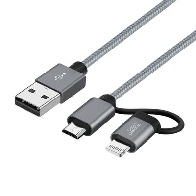 Apple MFi Certified 2 in 1 Cable