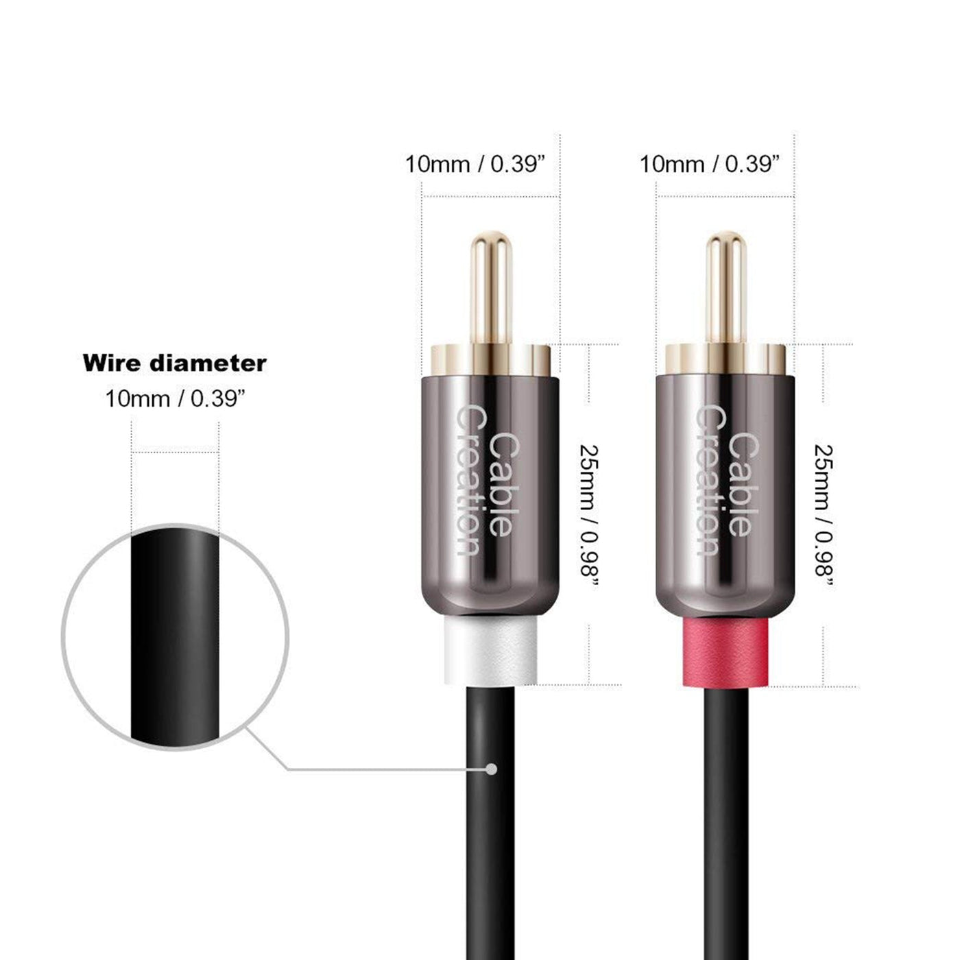 Durable RCA  Audio Cable 