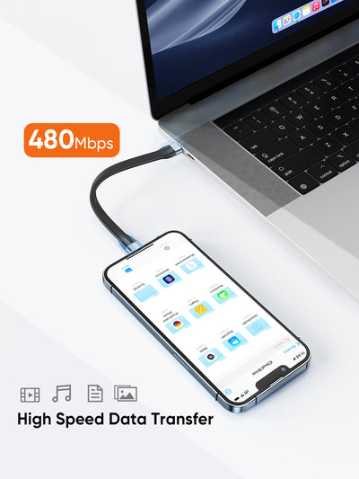 Buy LamToonUSB C to Lightning Cable Short, [MFi Certified-13.5cm