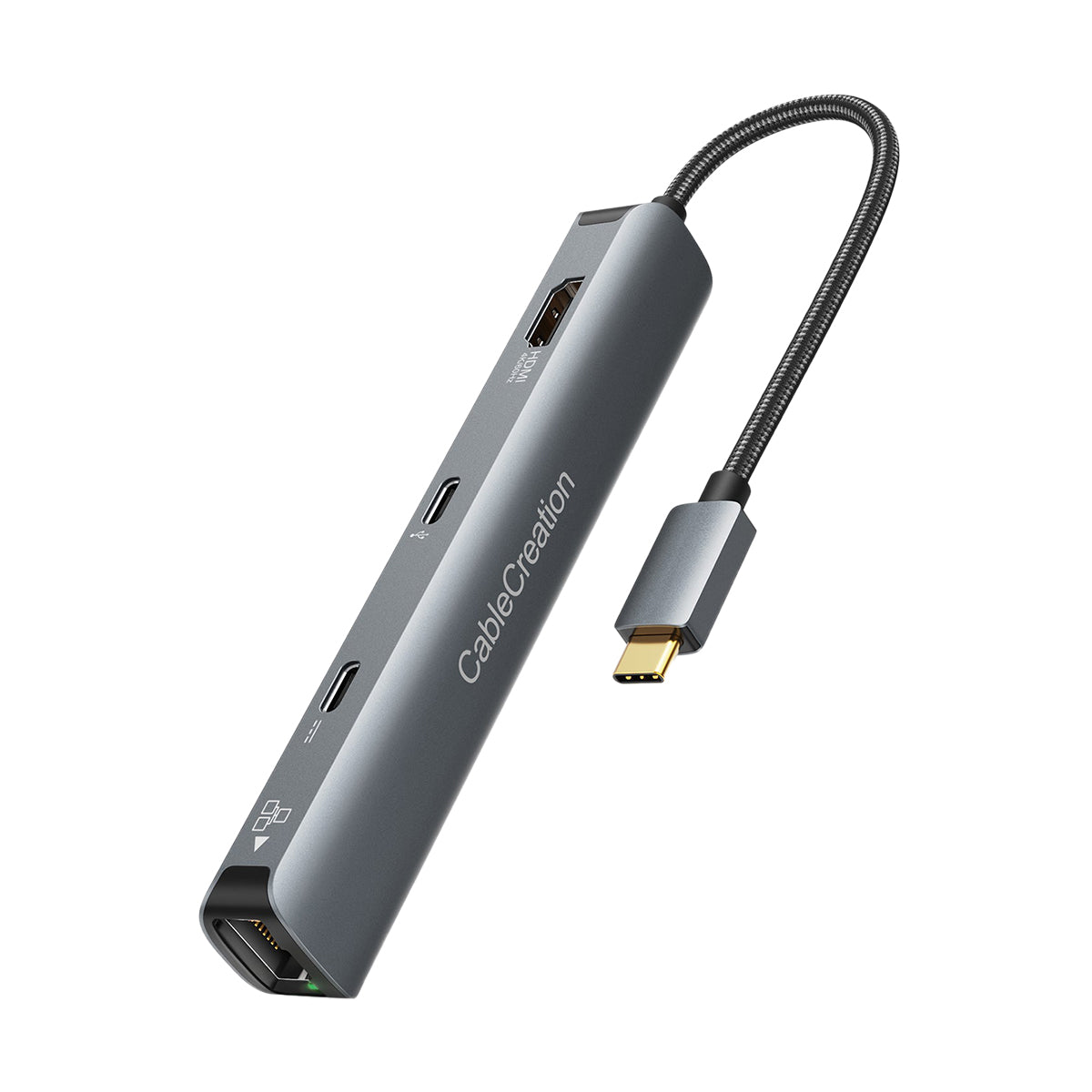 6 in 1 Multi USB C Adapter With Ethernet | CableCreation