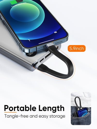 Portable lightning cable