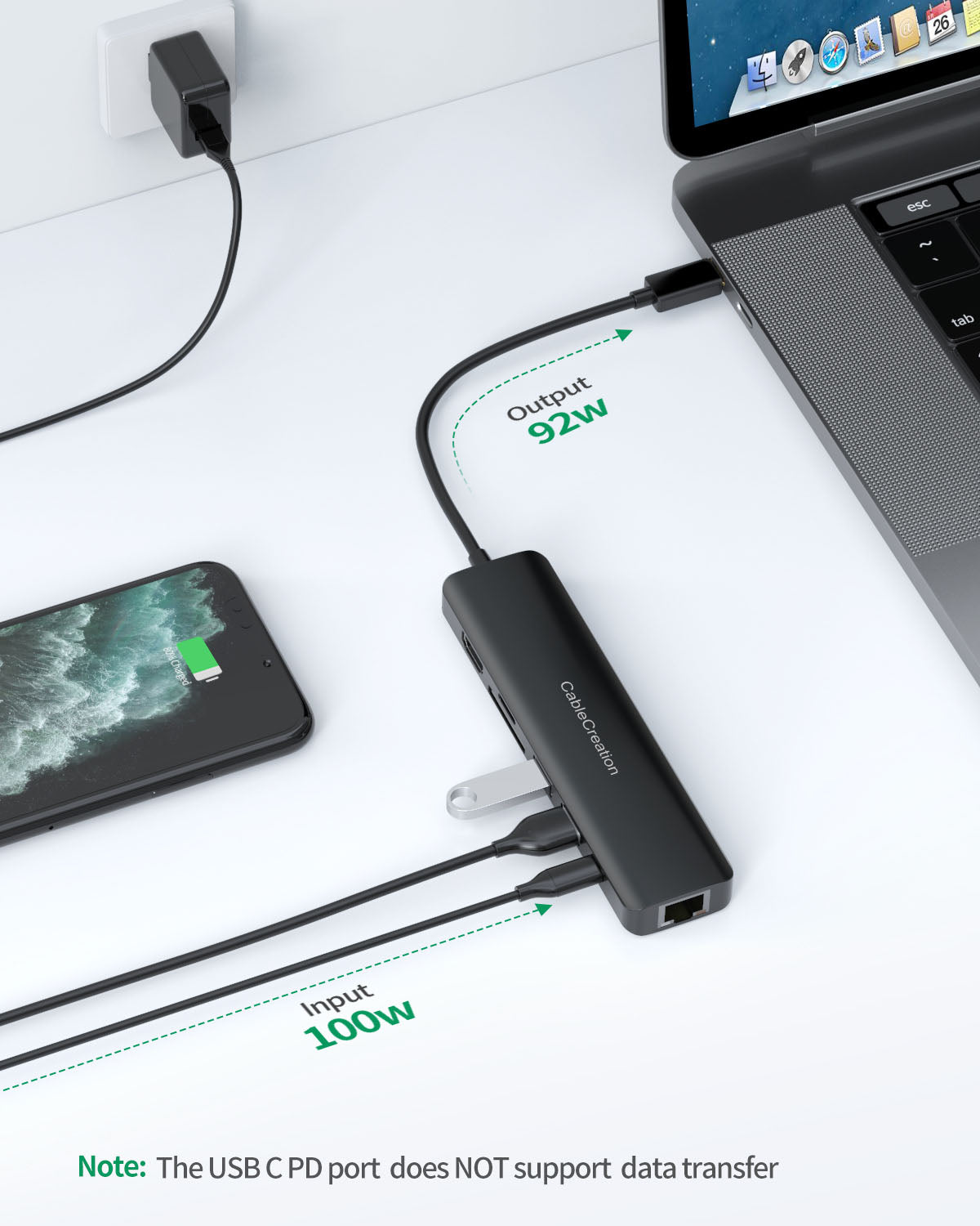 7-in-1 Hybrid USB-C Multi Adapter | CableCreation