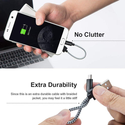 durable usb to mini usb cable braided