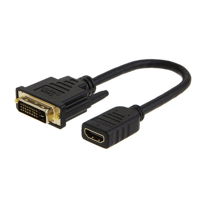 Ordsprog Jeg spiser morgenmad Natur Bi-Directional HDMI Female to DVI-I(24+1) Male Adapter | CableCreation