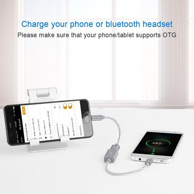 Micro USB Male to USB Female Adapter