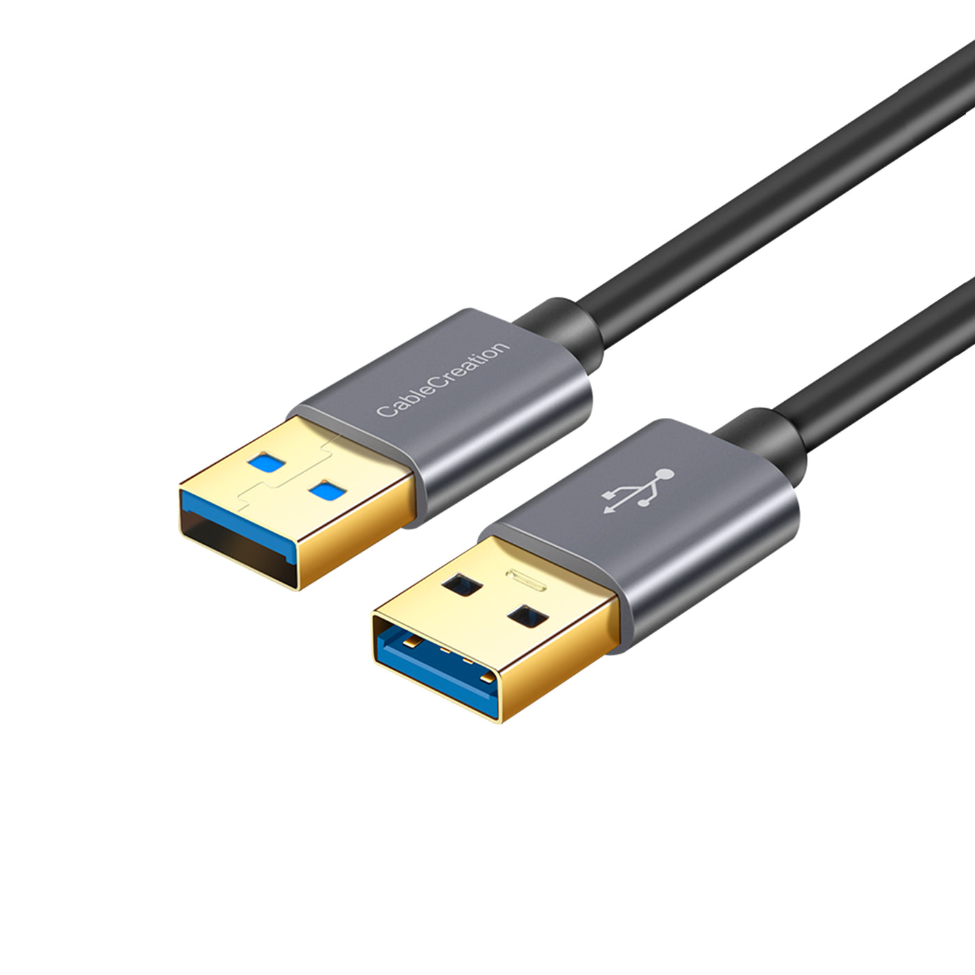 Short USB to USB Cable 1.6ft