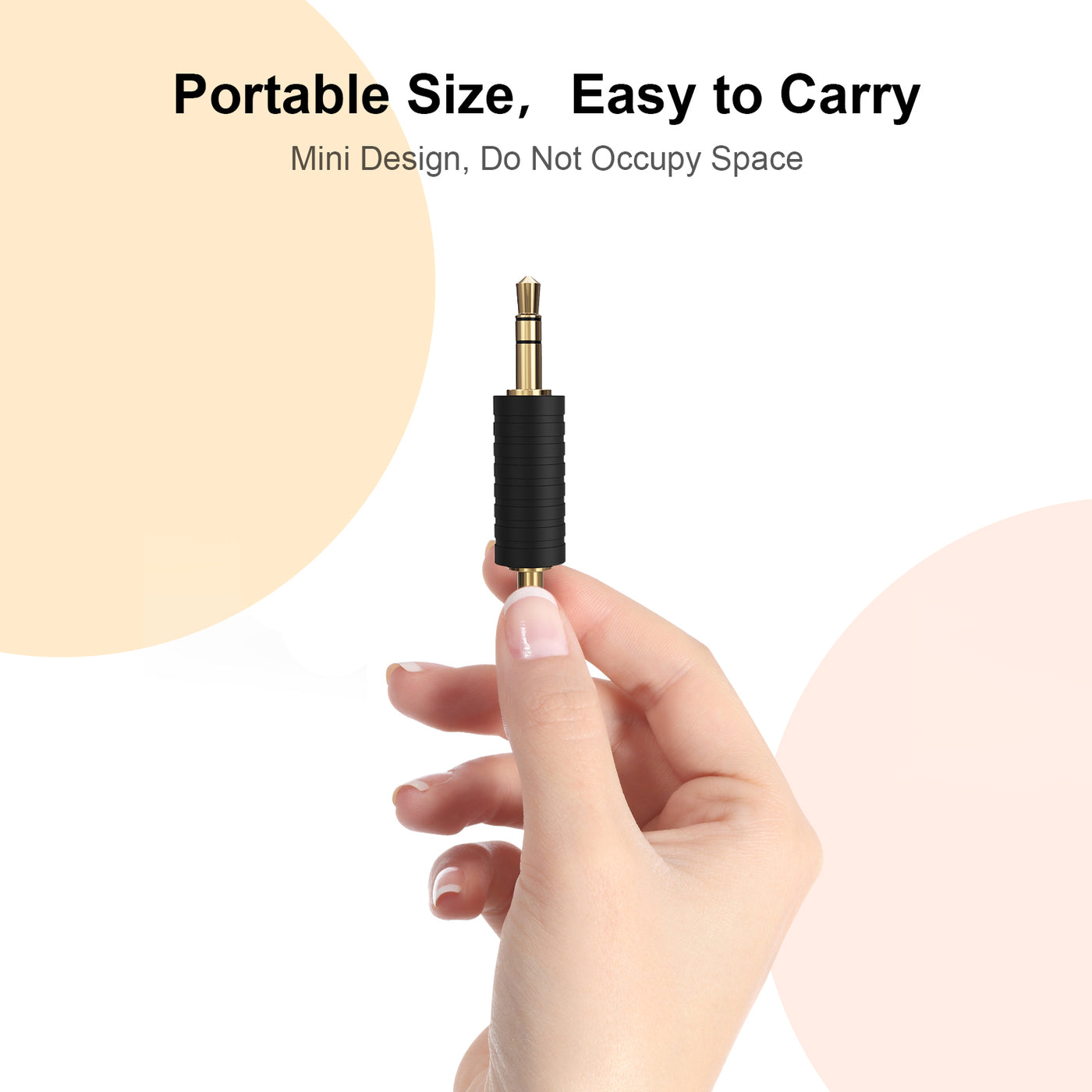 3.5mm (1/8") Stereo Male to Male Connector