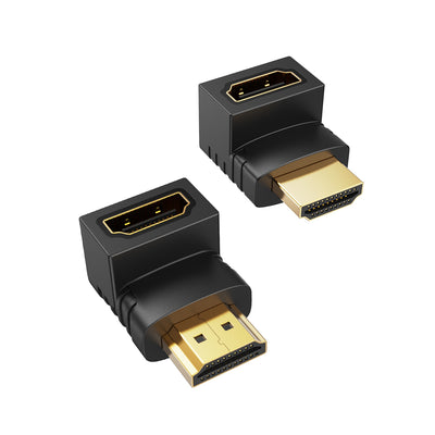 2 Pack HDMI Adapter Male to Female