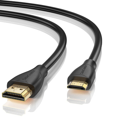 Clearance Under 5 CableCreation HDMI to Mini HDMI 4K 5ft, HDMI Mini to HDMI Adapte, Mini-HDMI to HDMI Camera Cord for Digital Camera,Graphics Card