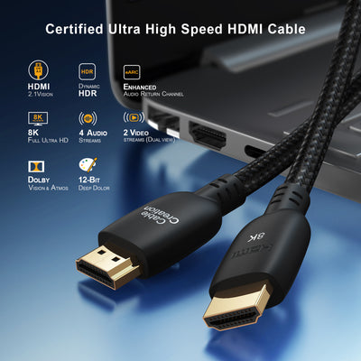 8K Certified HDMI Cable