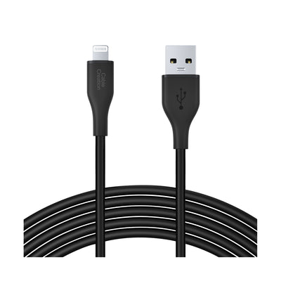 Silicone USB to Lightning Cable 6ft MFi Certified