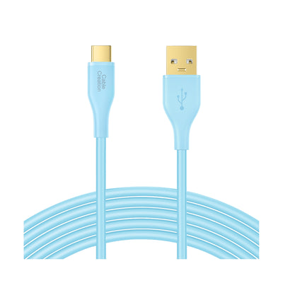 Super Soft USB C to USB A Cable