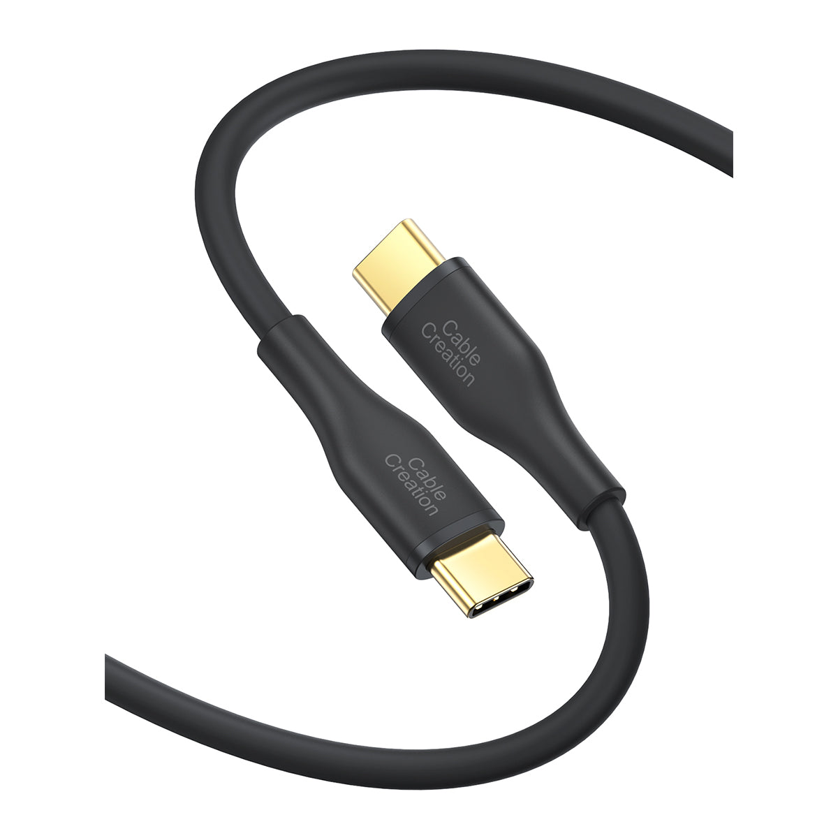 Soft Silicone USB C to USB C Cable 6FT/60W