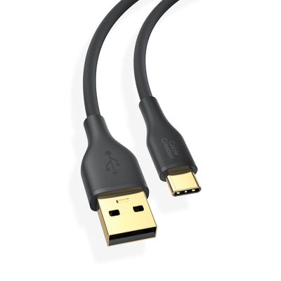 Ultra Soft USB to USB C Cable 6ft