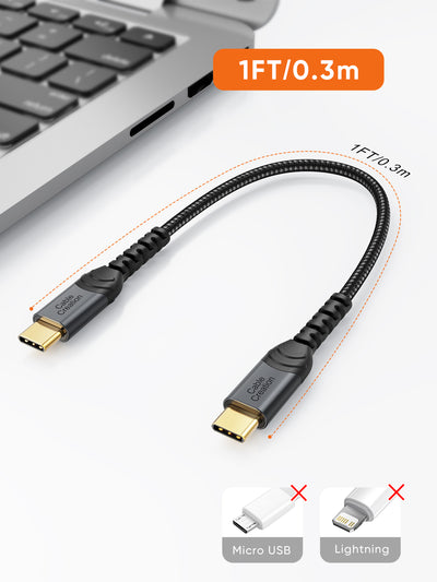 usb c cable 1 feet