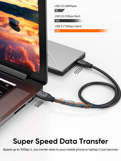 USB C Data Transfer Cable