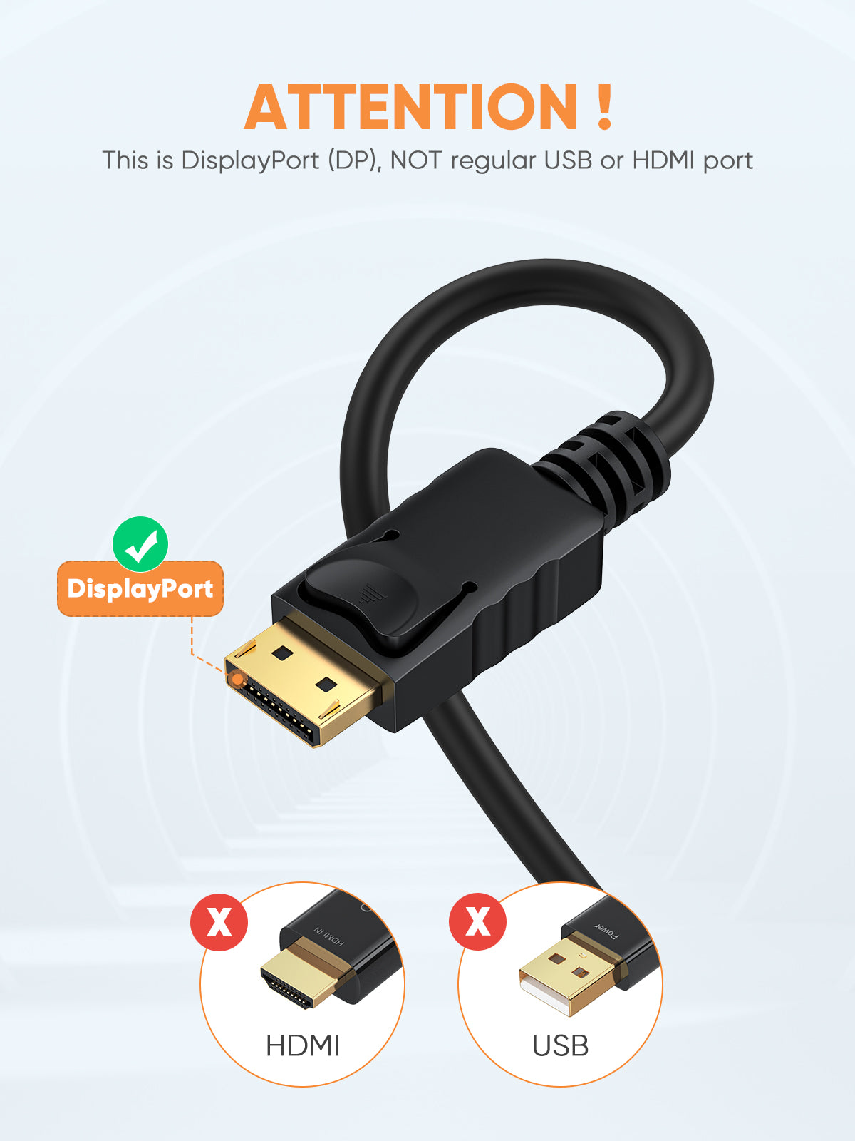 Displayport to VGA Cable