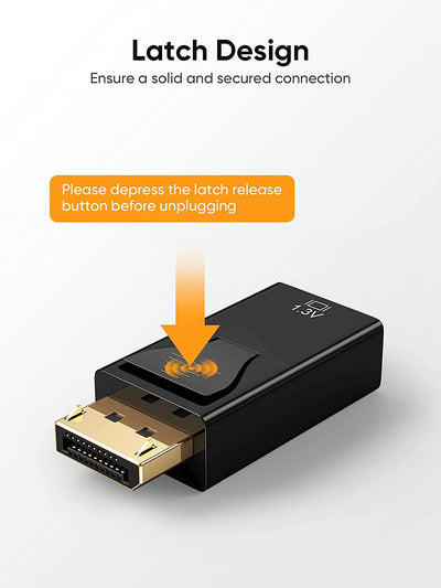 how to use dp to hdmi adapter