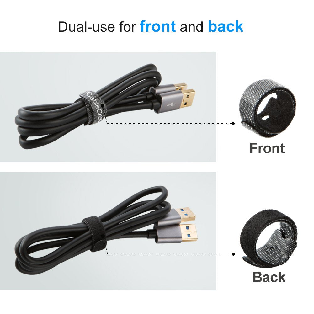 Cable Ties for dual-use for front and back