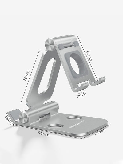 adjustable height cell phone stand for desk