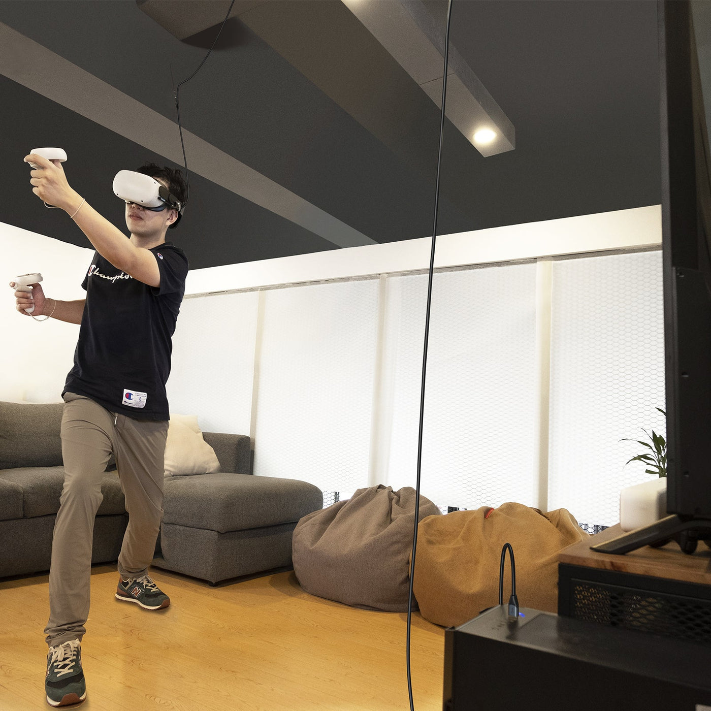 USB 3.1 to Type-C VR Link Cable For Oculus Quest 2 | CableCreation