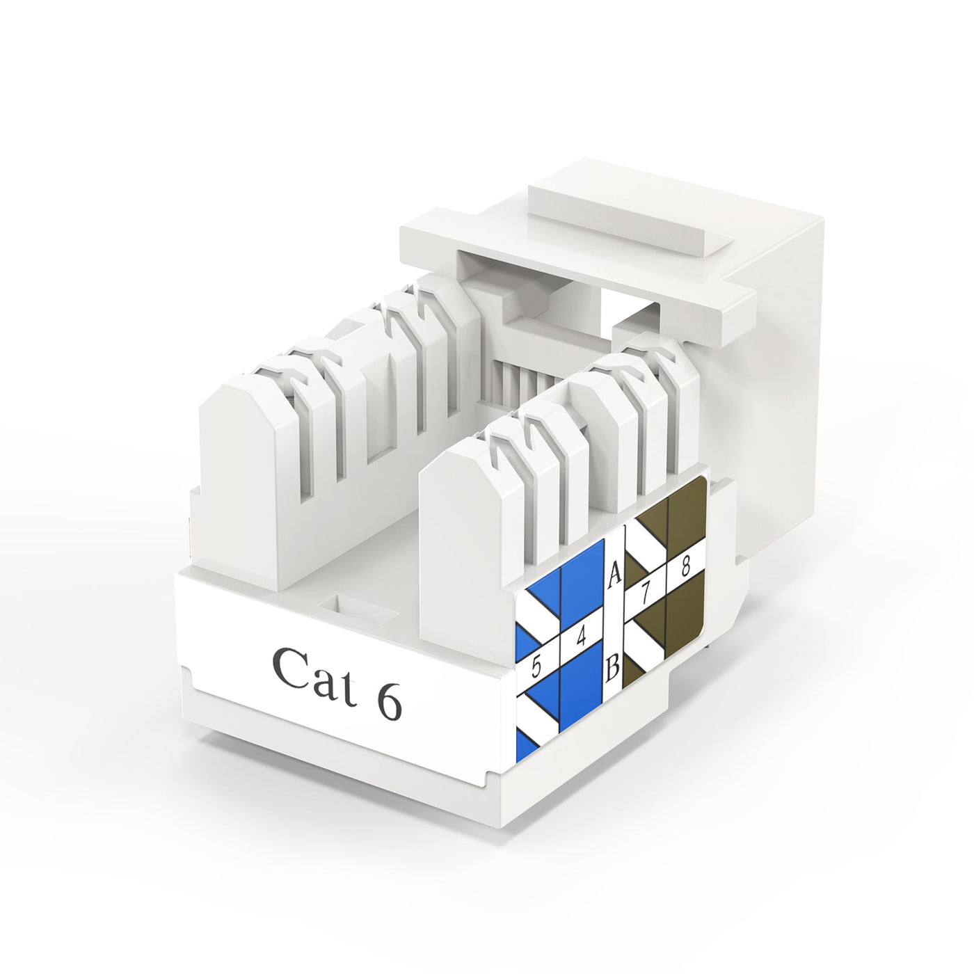 cat6 rj45 connector color code