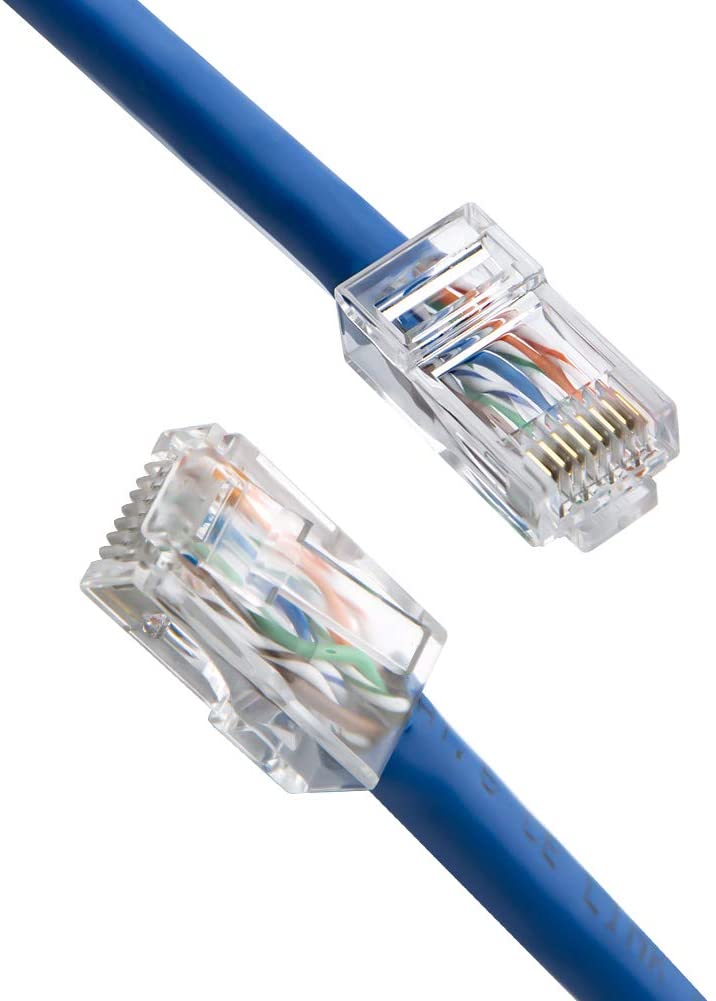 100 Pack Cat 6 RJ45 ends | CableCreation