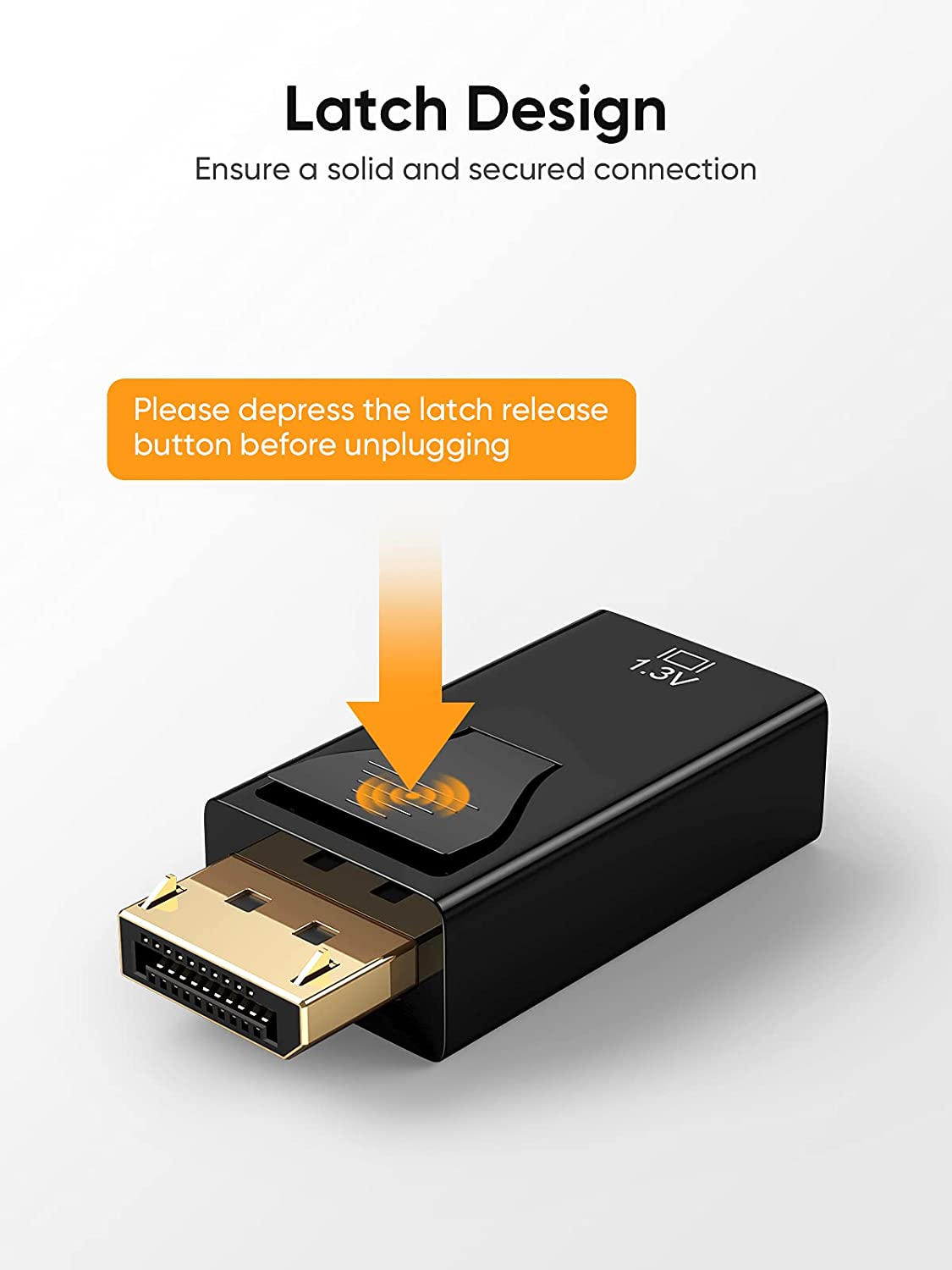 CableCreation 4K HDMI to DisplayPort Adapter with USB Power 3FT, 4K X  2K@30Hz HDMI Male to DP Female Cable Compatible with Xbox One/PS4/PS5/NS