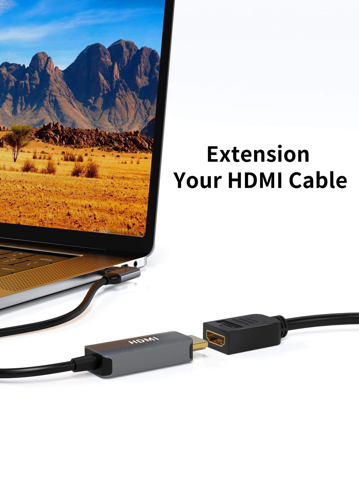 HDMI Female to DVI-I Male Adapter extension your HDMI cable