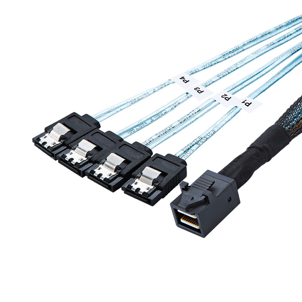 Mini SAS to 4x SATA Cable 1.6ft