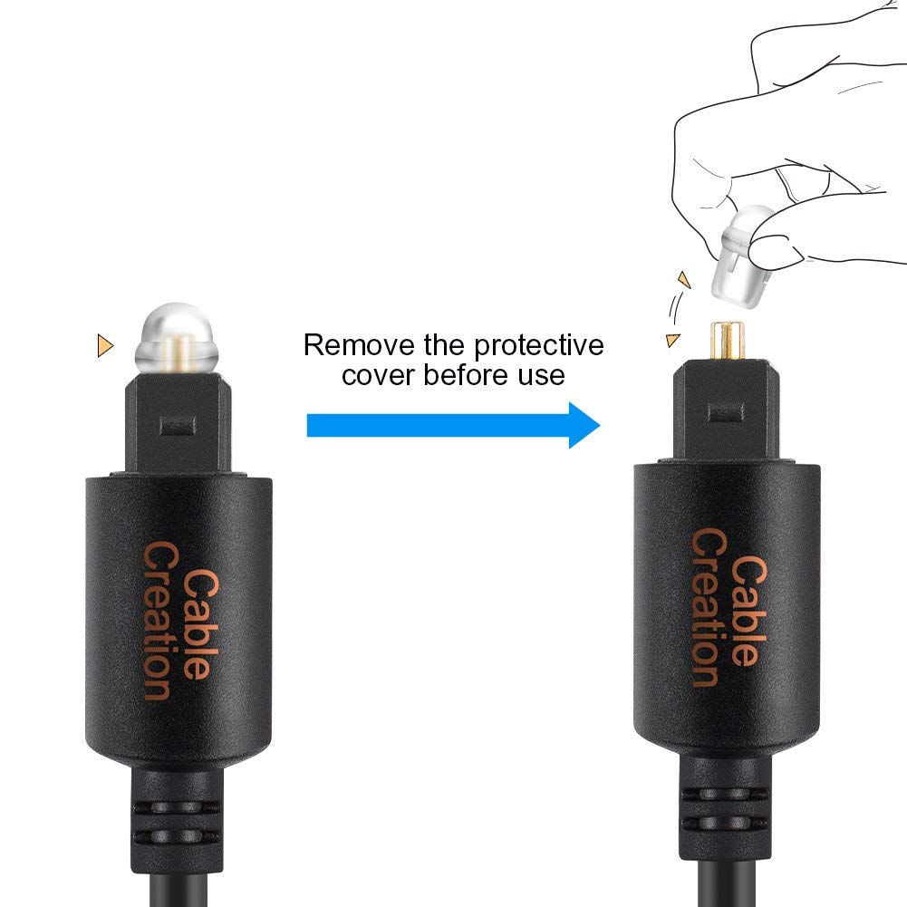 Toslink Cable Male to Male Digital Optical Cable