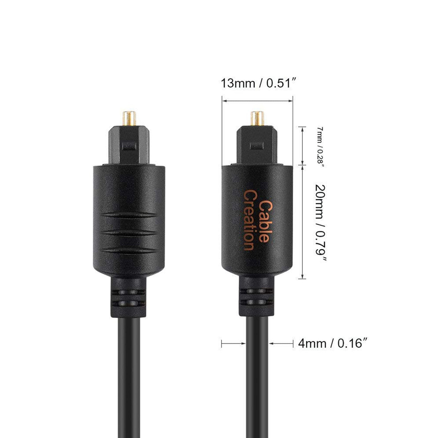 Optical Digital Audio Cable 12ft