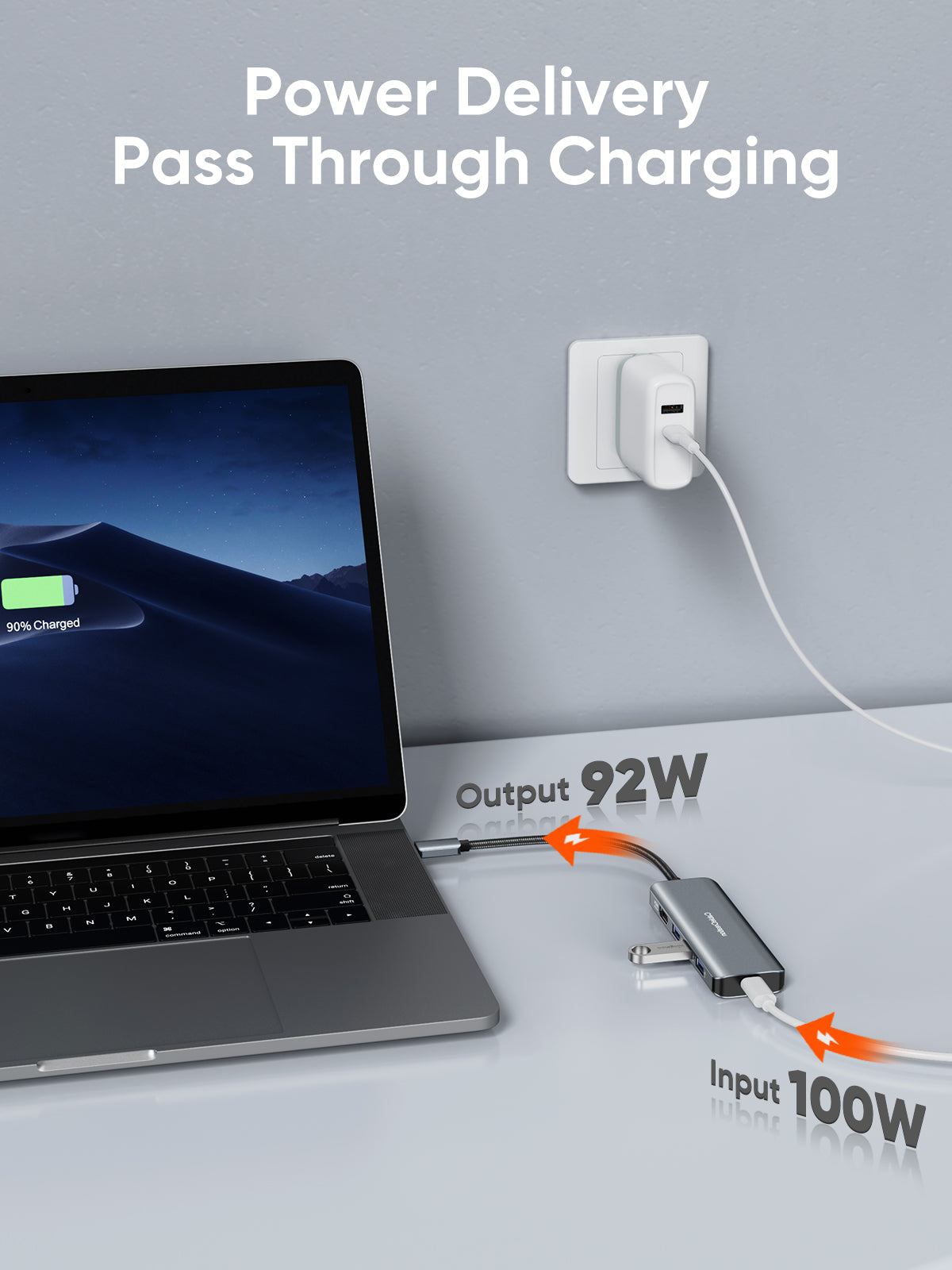 usb c pd charging hub