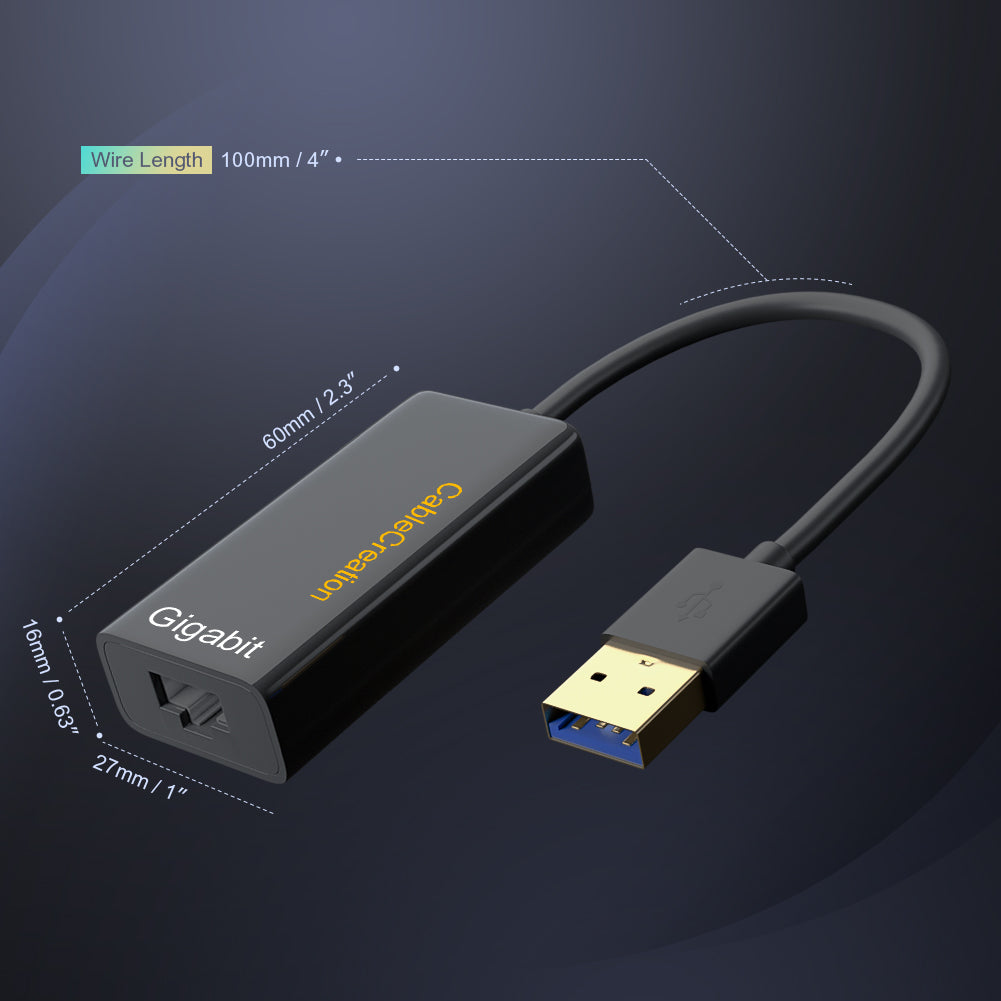 USB 3.0 to Ethernet Adapter | CableCreation