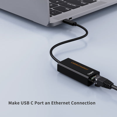 how to connect ethernet adapter to laptop