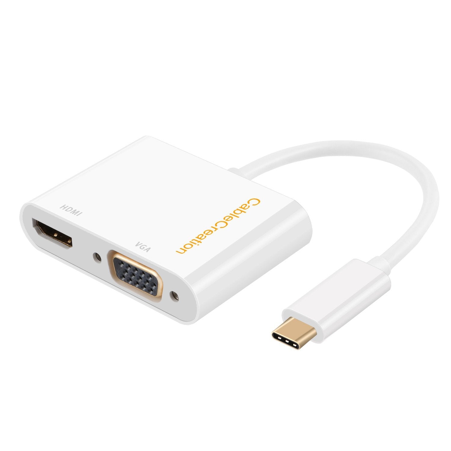 Cable Adapter USB C to HDMI VGA Adapter | CableCreation