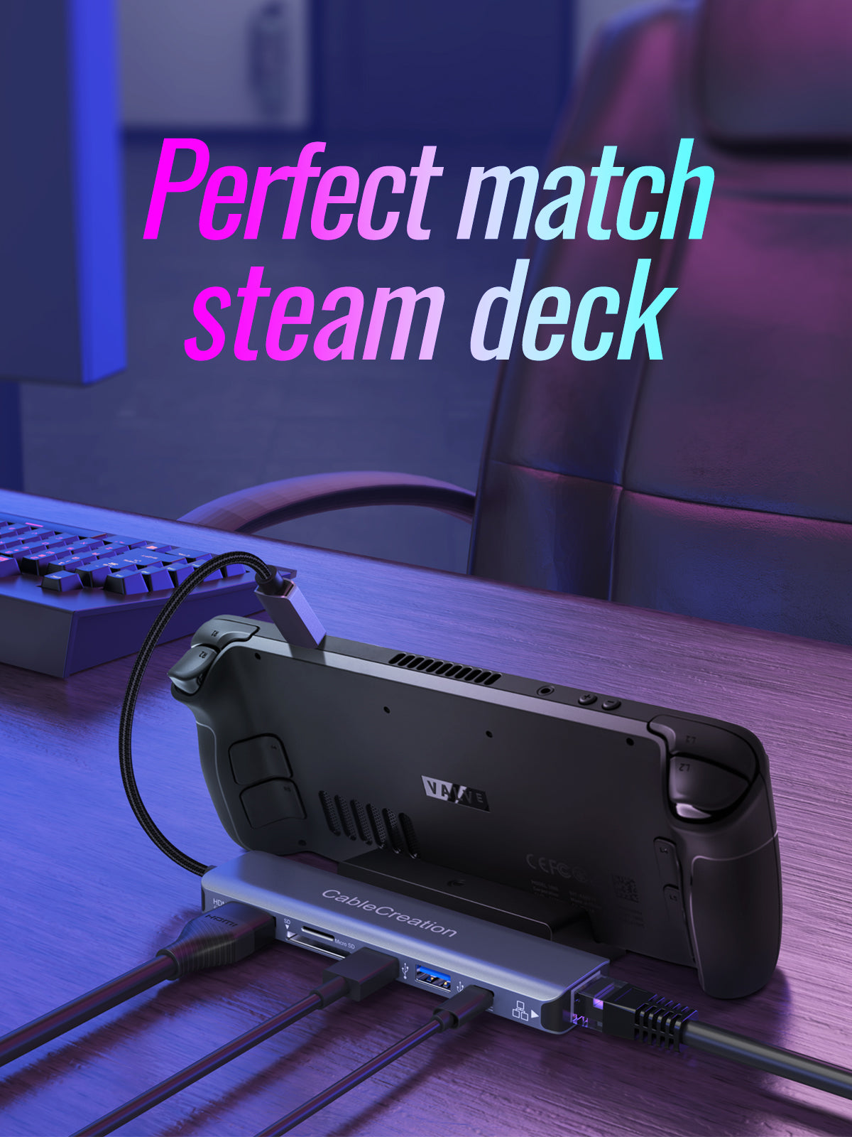usb c dock compatible with steam deck