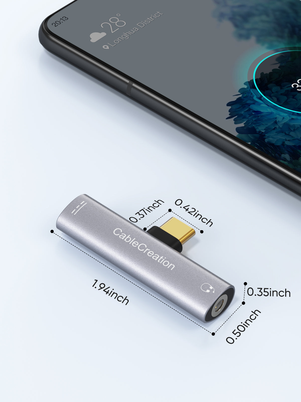 USB C to 3.5 mm Headphone Jack Adapter – iLuv Creative Technology